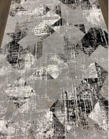 Акриловий килим RUBIN AVIS MR 143 , GREY BLACK - высокое качество по лучшей цене в Украине.